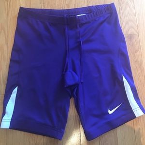 NIKE Dri-fit purple biker shorts